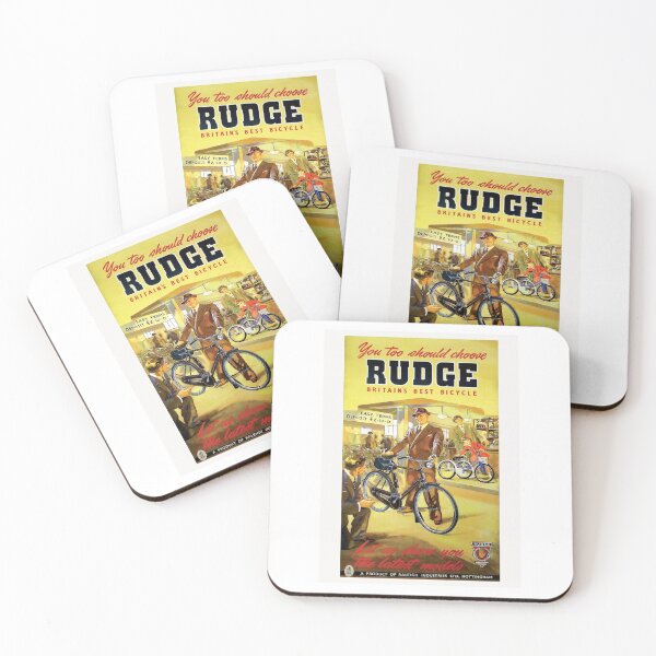 Item preview, Vintage Rudge Bicycle Poster designed and sold by royal-tees.