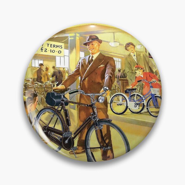 Item preview, Vintage Rudge Bicycle Poster designed and sold by royal-tees.