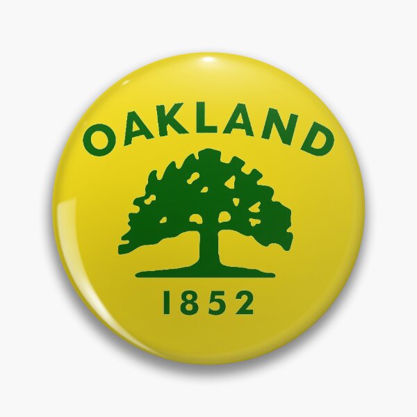 Item preview, oakland california city flag design designed and sold by cangurojoe.