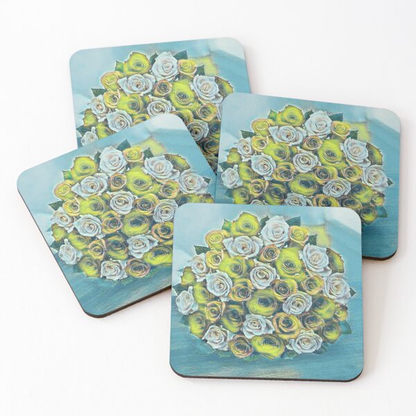 Item preview, GALATHI Bunch of Roses Green - Flowers designed and sold by Galathi Designs.
