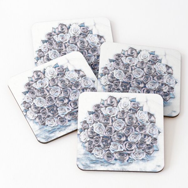 Item preview, GALATHI Bunch of Roses White - Flowers designed and sold by Galathi Designs.