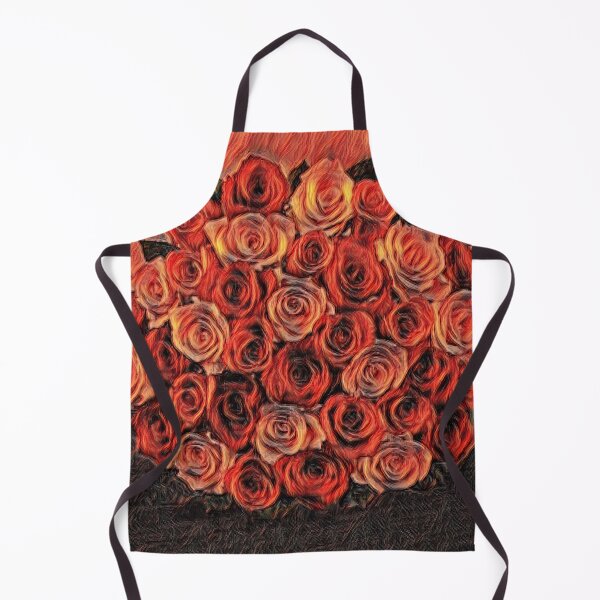 Item preview, GALATHI Bunch of Roses Flames - Flowers designed and sold by Galathi Designs.