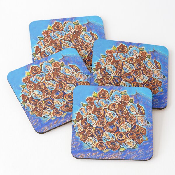 Item preview, GALATHI Bunch of Roses Pastel - Flowers designed and sold by Galathi Designs.