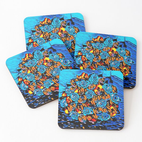 Item preview, GALATHI Bunch of Roses Splash - Flowers designed and sold by Galathi Designs.