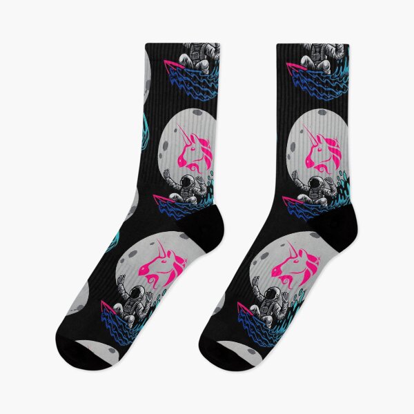Item preview, Uniswap to the Moon - this is a great gift for every cryptocurrency investor designed and sold by hyggekrog.