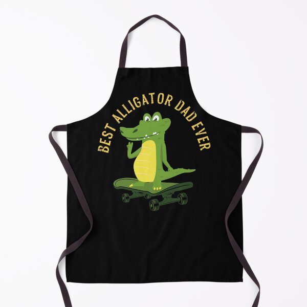 Item preview, Best Alligator Dad Ever Skateboard Crocodile designed and sold by OmmeDesigns.