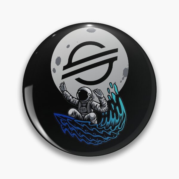 Item preview, Stellar to the Moon - this is a great gift for every cryptocurrency investor designed and sold by hyggekrog.