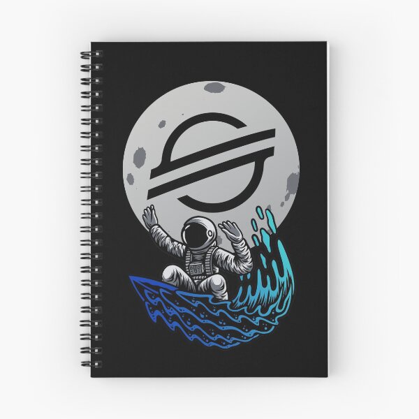 Item preview, Stellar to the Moon - this is a great gift for every cryptocurrency investor designed and sold by hyggekrog.