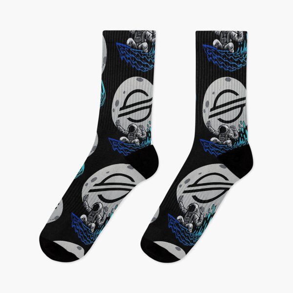 Item preview, Stellar to the Moon - this is a great gift for every cryptocurrency investor designed and sold by hyggekrog.