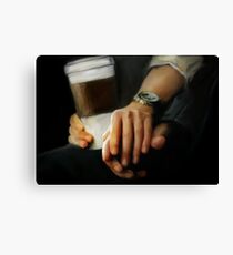 coffee and comfort Canvas Print