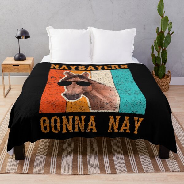 Item preview, Retro Naysayers Gonna Nay Sport Horse Complainer Oppose Tee Pony Horse Hooves Horse Riding Horseshoe Saddle Te designed and sold by shirti.