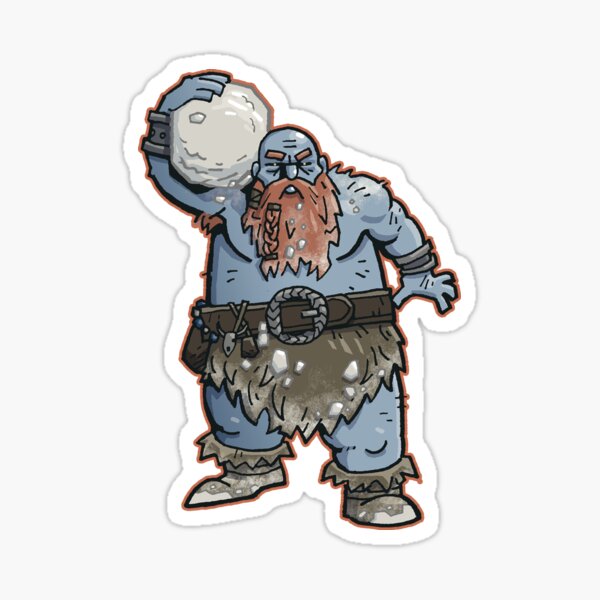 Frost Giant Sticker