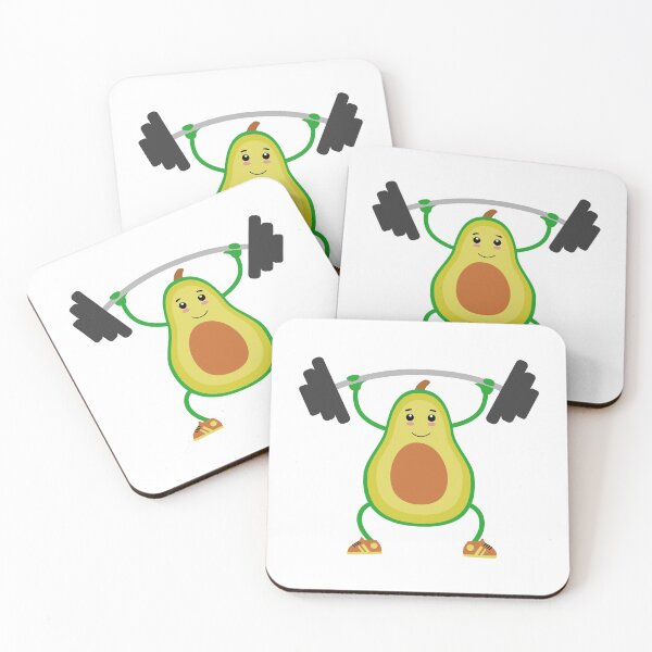 Item preview, STRONG AVOCADO WEIGHTLIFTER designed and sold by UNITEES21.