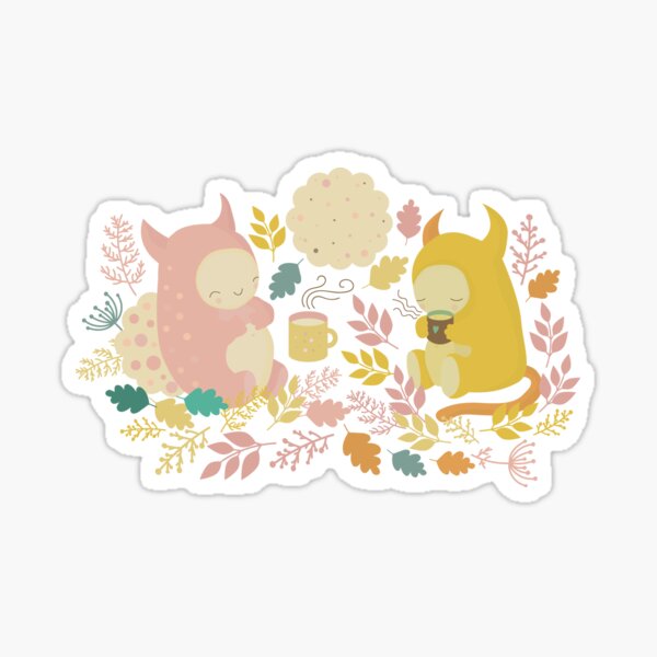 Fairytale Pattern2 Sticker