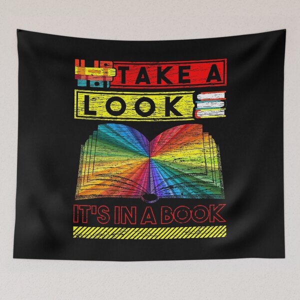 Item preview, Take a Look It's in a Book Bookaholic Reading Books Reader School Book Students Nerds Bookmarks Librarian Lib designed and sold by shirti.