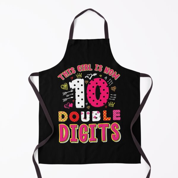 Item preview, This Girl Is Now 10 Double Digits Birthday Party Celebration Candle Celebrate Party 10 Years Old Blow Cake Blas designed and sold by shirti.
