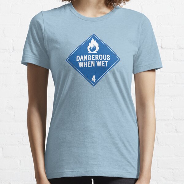 HAZMAT 4.3 Dangerous when Wet Essential T-Shirt