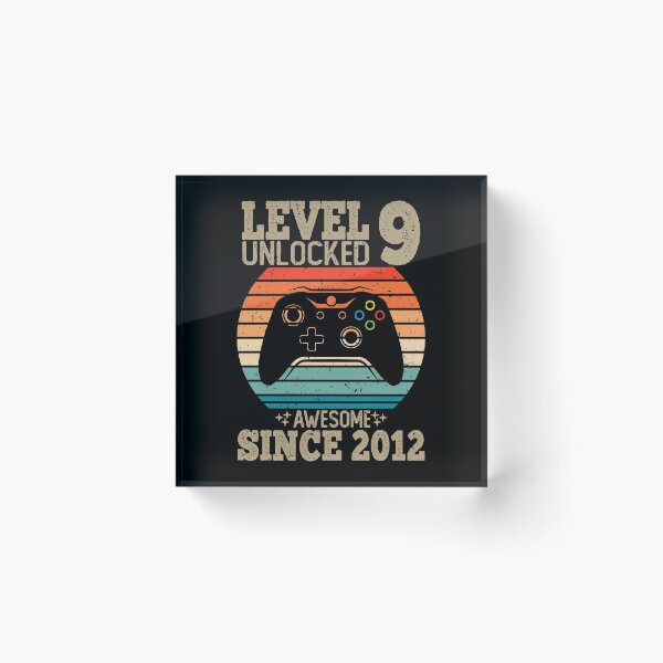 Item preview, 9th anniversary gift, 9th wedding anniversary gift, kids birthday gift, gift 9 year old boy, video game shirt, gaming shirt  designed and sold by T-DESIGNEDZ.