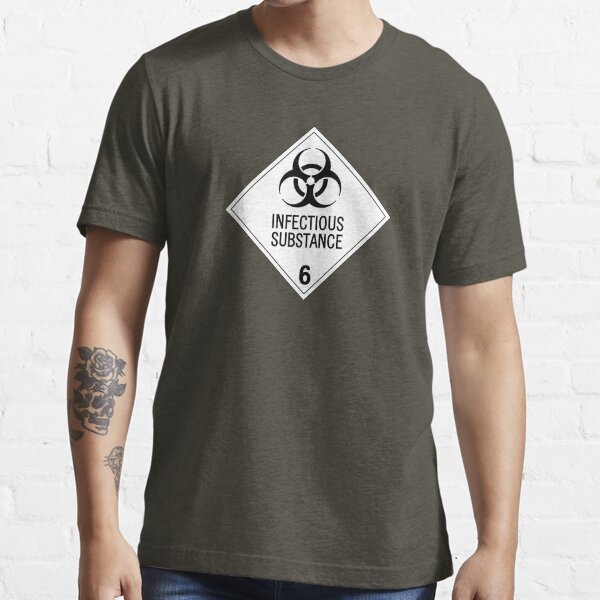 HAZMAT Class 6.2: Biohazard Essential T-Shirt