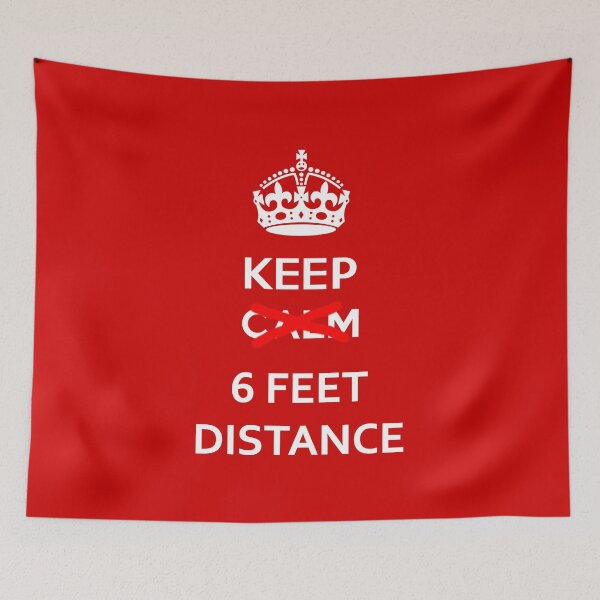 Item preview, Keep 6 Feet Distance designed and sold by InterestingImag.