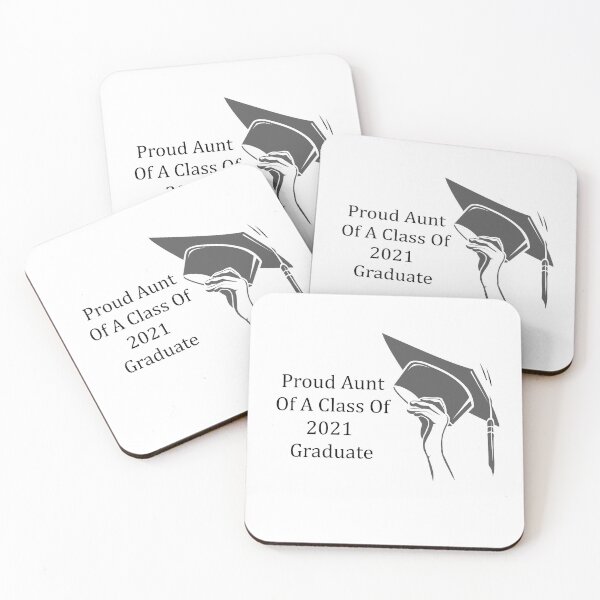 Item preview, Proud Aunt Of A Class Of 2021 Graduate Graduation School designed and sold by HeroProd.