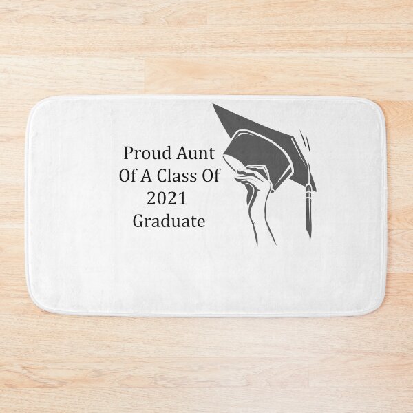 Item preview, Proud Aunt Of A Class Of 2021 Graduate Graduation School designed and sold by HeroProd.