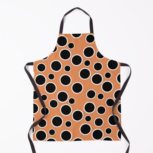 Item preview, Circle seamless pattern on orange background design designed and sold by seelya83.