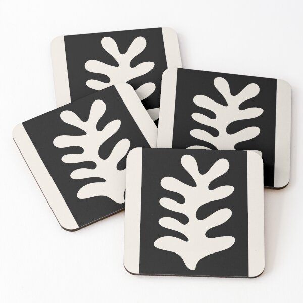 Item preview, Henri Matisse Flower. Paper Decoupes Art black, Matisse Cutout's, Matisse one Flower designed and sold by re-make-.
