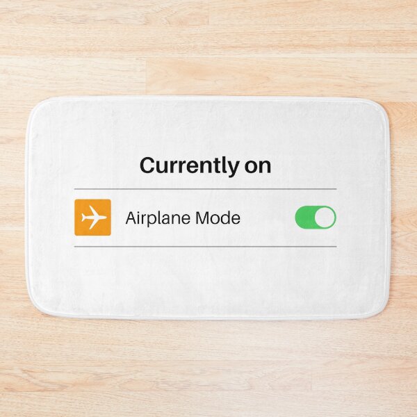 Item preview, Currently on Airplane Mode designed and sold by MiLatibule.