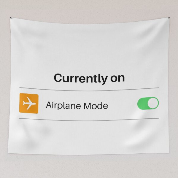 Item preview, Currently on Airplane Mode designed and sold by MiLatibule.
