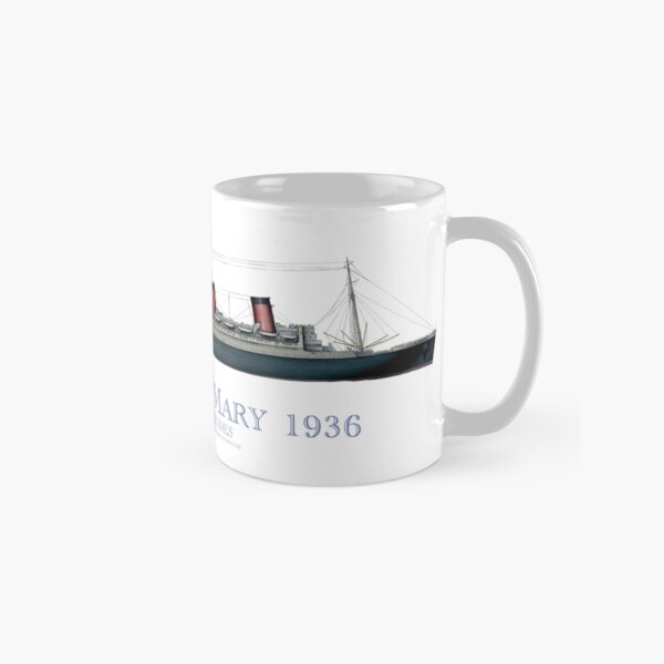RMS Queen Mary 1936 - tony fernandes Classic Mug