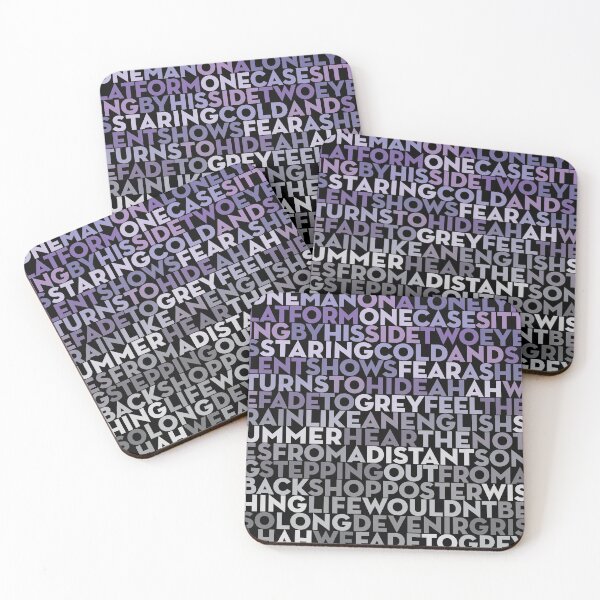 Item preview, Fade To Grey - Visage (lyrics) v.7 designed and sold by x1brett.