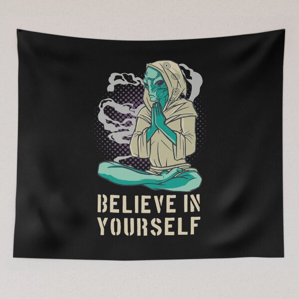 Item preview, Wise Alien Believe in Yourself designed and sold by Frosty1489.