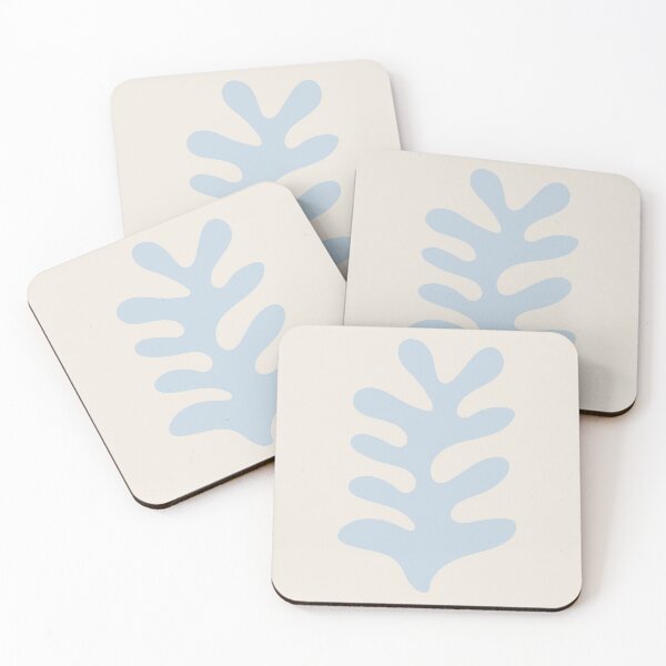 Item preview, Henri Matisse Flower. Paper Decoupes Art light blue, Matisse Cutout's, Matisse one Flower designed and sold by re-make-.