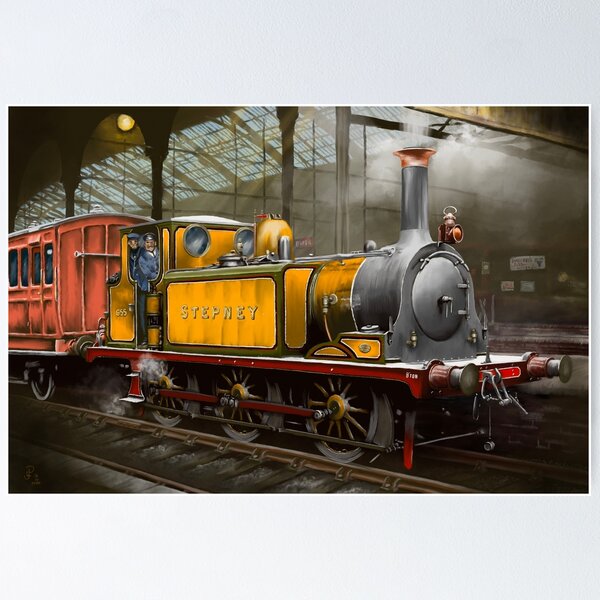 Item preview, Terrier Locomotive Stepney designed and sold by Rasendyll.