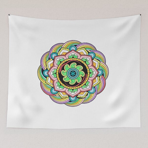 Item preview,  Colourful Mandala  designed and sold by Aditi Joshi.