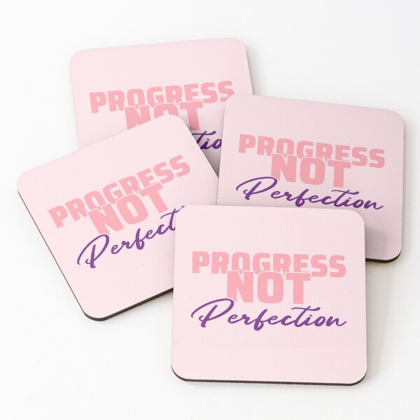 Item preview, Progress Not Perfection designed and sold by JellyAF.