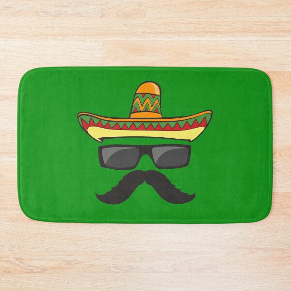 Item preview, Mexican Mustache Face Sunglasses Sombrero Funny Cinco De Mayo Party Gifts designed and sold by alenaz.