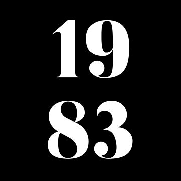 Artwork thumbnail, 1983 birth year - born in 1983 by Fatamimosh