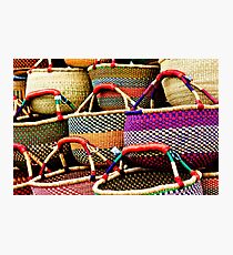 Woven Baskets Photographic Print