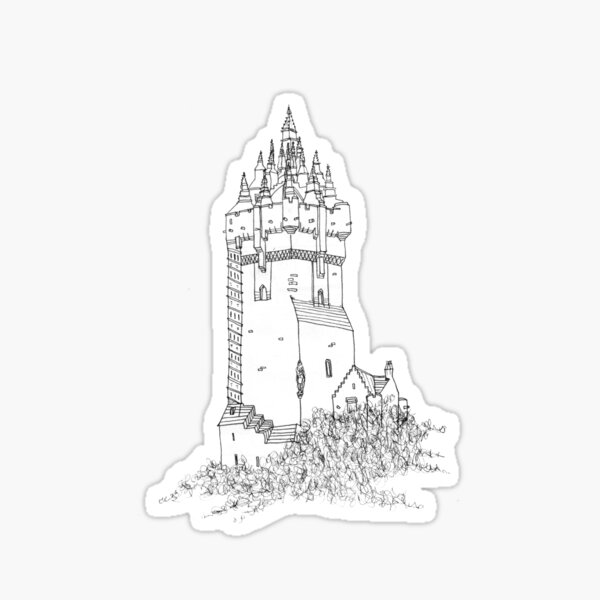 Item preview, Scottish Wallace Monument designed and sold by ccorinnef.