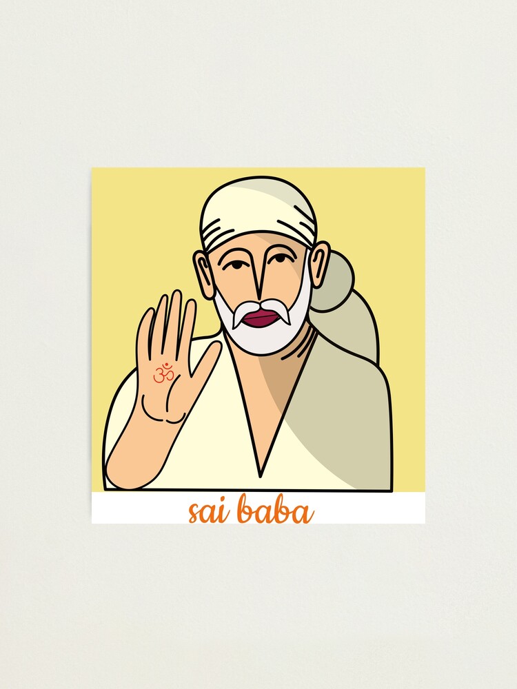 Painting of sai baba on my YouTube channel #saibaba #saibabalovers #sa... |  TikTok