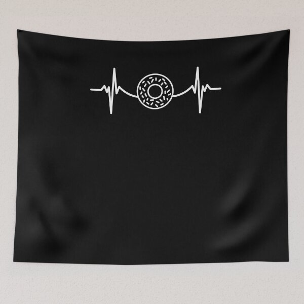 Item preview, Funny Donut Heartbeat - Donut Gift For Donut Lover designed and sold by Anton Ashraf.