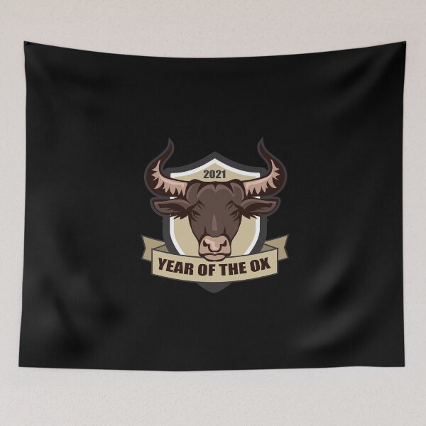Item preview, Year of the ox chinese new year designed and sold by ElBeDesigns.