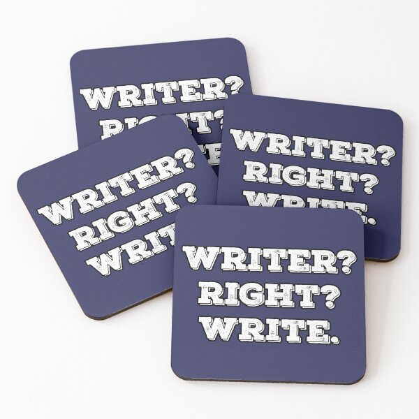 Item preview, Writer? Right? Write. designed and sold by PatchTuesday.