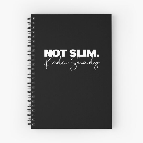 Item preview, Not Slim Kinda Shady Funn Tshirt designed and sold by ZachTheDesigner.