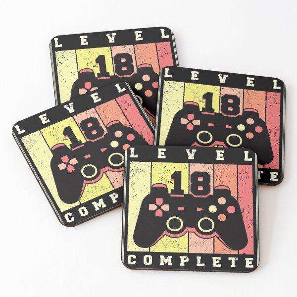 Item preview, Gamer 18th Birthday Gift Level 18 Complete designed and sold by Hoiho Adventure Shirts.