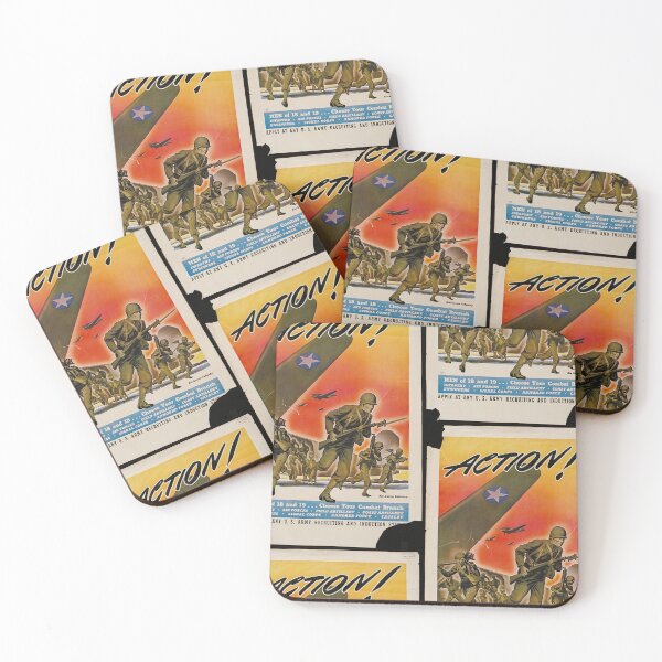 Item preview, "ACTION!" - World War 2 Painting designed and sold by Arko  Ranger.