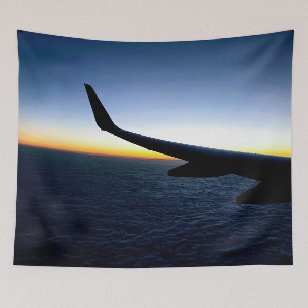 Item preview, Plane Flying Over Sunrise - Aviation designed and sold by sincerely-olive.