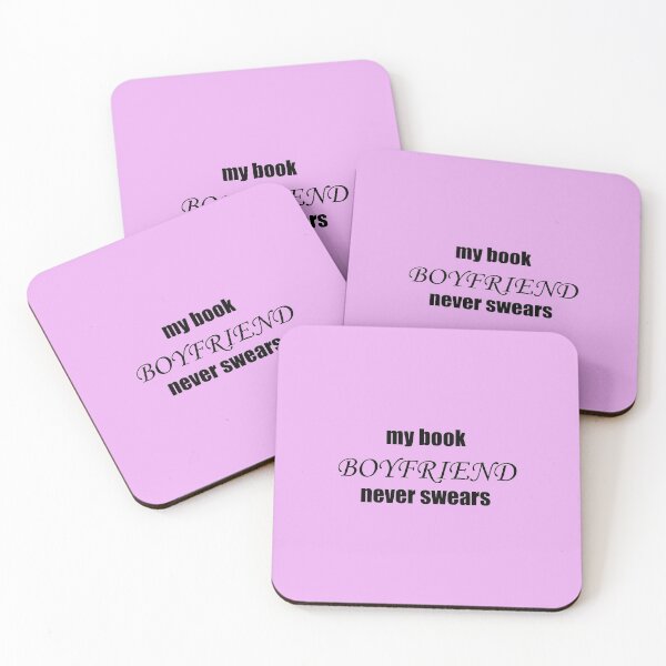 Item preview, Book Boyfriend Never Swears 00001 designed and sold by CleanWIP.
